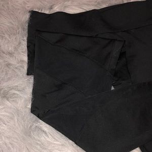 La Senza Black Mesh Leggings